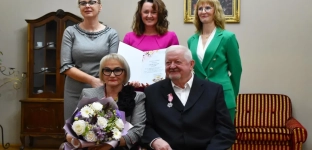 Maria i Ryszard Leśniak świętowali jubileusz małżeństwa