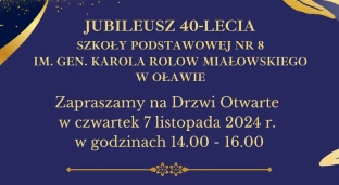 Oławska Szkoła Podstawowa obchodzi swój jubileusz