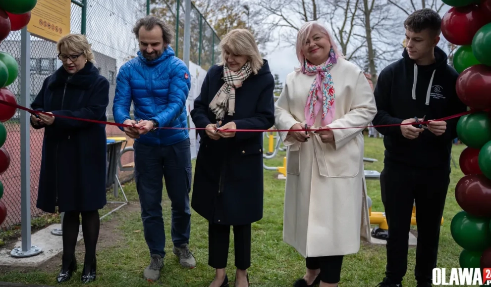 Nowa siłownia pod chmurką oficjalnie otwarta