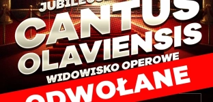 Koncert Cantus Olaviensis zostaje odwołany