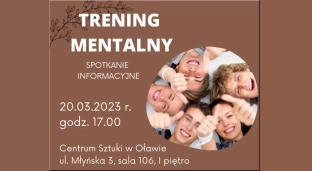 Trening Mentalny w Centrum Sztuki