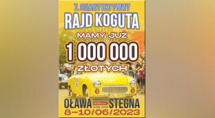 Milion złotych na koncie Rajdu Koguta!