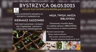 To będzie aktywna sobota w Bystrzycy