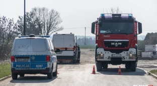 Koparka uszkodziła rurę z gazem, był duży wyciek