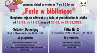 A może by tak na ferie do biblioteki?