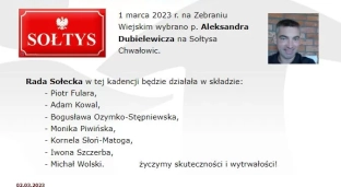 Chwałowice mają nowego sołtysa