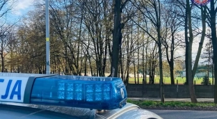 Policjanci czuwali nad bezpieczeństwem podczas meczów piłkarskich