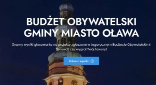 Budżet Obywatelski: wybrano dwa projekty