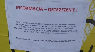 Uważajcie na swoje czworonogi!