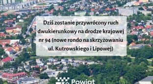 Od dziś przejedziesz nowym rondem!