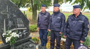 Oddali hołd zmarłemu policjantowi