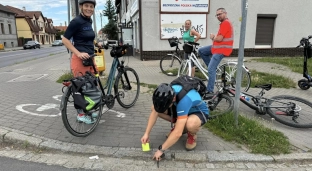 W ramach patrolu, skontrolowali oławskie ścieżki rowerowe