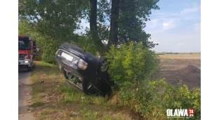 Pijany prowadził samochód, doprowdził do wypadku