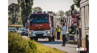 Tragiczny wypadek pod Owczarami. Nie żyje motocyklista