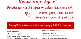 Druga akcja krwiodawstwa w Jelczu-Laskowicach