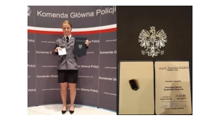 Oławska policjantka z nagrodą za osiągnięcia sportowe