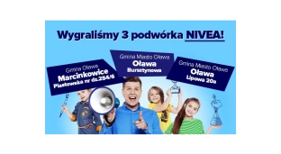 Wygraliśmy trzy podwórka Nivea!