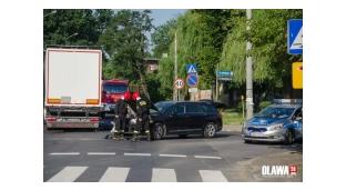 Nie ustąpił pierwszeństwa na skrzyżowaniu