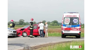 Wymuszenie na skrzyżowaniu. Ruch odbywa się wahadłowo