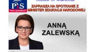 Minister Edukacji Narodowej Anna Zalewska w Oławie