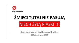 Ochotnicze sprzątanie "Piasków" z okazji Światowego Dnia Ziemi