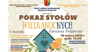 Pokaz stołów Wielkanocnych w Domaniowie