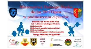 Mistrzostwa Dolnego Śląska w podnoszeniu ciężarów