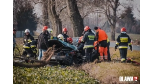 Za szybko na drodze. Poważny wypadek