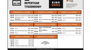 Repertuar kina Odra [02.02-08.02]