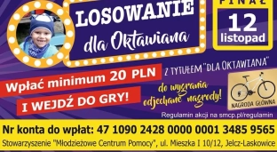 Kup los i przyjdź na galę finałową dla Oktawiana