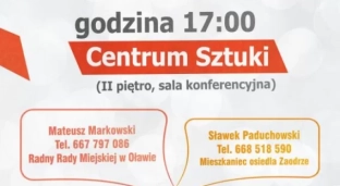 Zmień dzielnicę Zaodrza, przyjdź na spotkanie osiedlowe