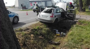 Spowodował wypadek i uciekł