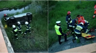 Groźnie w Janikowie. Zderzenie dwóch aut