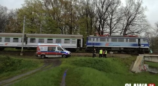 Śmiertelne potrącenie przez pociąg