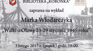 "Walka o Oławę" - wykład