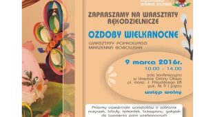 Naucz się robić ozdoby wielkanocne - warsztaty