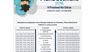 VI Festiwal na Odrze Piana Bosmana