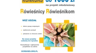 Rówieśnicy Rówieśnikom, weź udział w konkursie