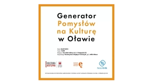 Generator Pomysłów w Ośrodku Kultury