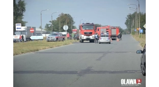 Zderzenie Mercedesa z Oplem na Zachodniej