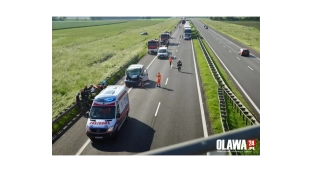 Wypadek na A4. 7 osób trafiło do szpitala