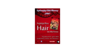 Projekcja filmu "Hair"