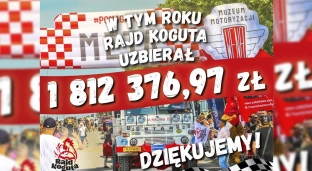 Rekordowa zbiórka na Rajdzie Koguta!