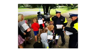 Policjanci z wizytą w oławskiej szkole