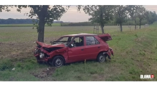 Nieprawidłowy manewr wyprzedzania doprowadził do kolizji