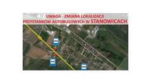 Nowe lokalizacje przystanków w Stanowicach!