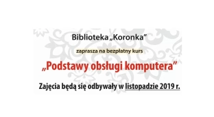 Kurs podstawowej obsługi komputera