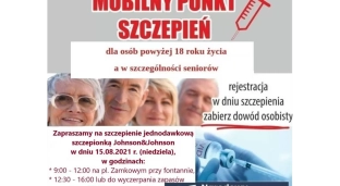 Mobilny Punkt Szczepień po raz kolejny w Oławie