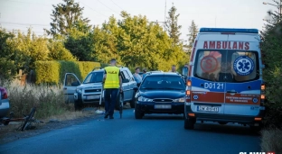 Potrącenie rowerzysty. Poszkodowany w ciężkim stanie