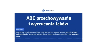 Zobacz, gdzie wyrzucać przeterminowane leki